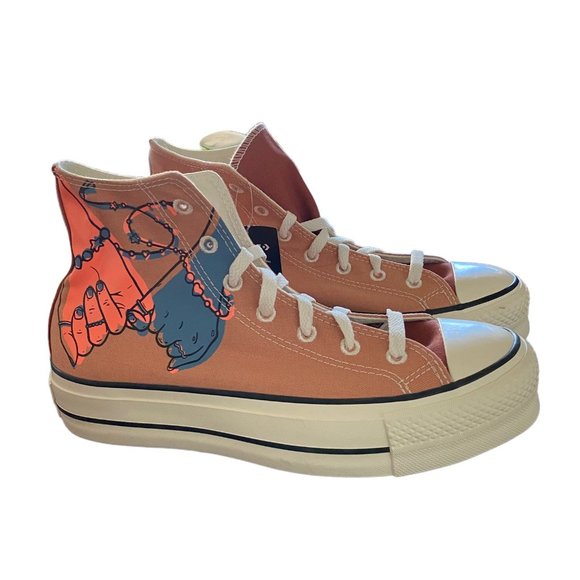 Converse Shoes - Converse Chuck Taylor X Millie By You All Star High Rose Gold Womens Size 8